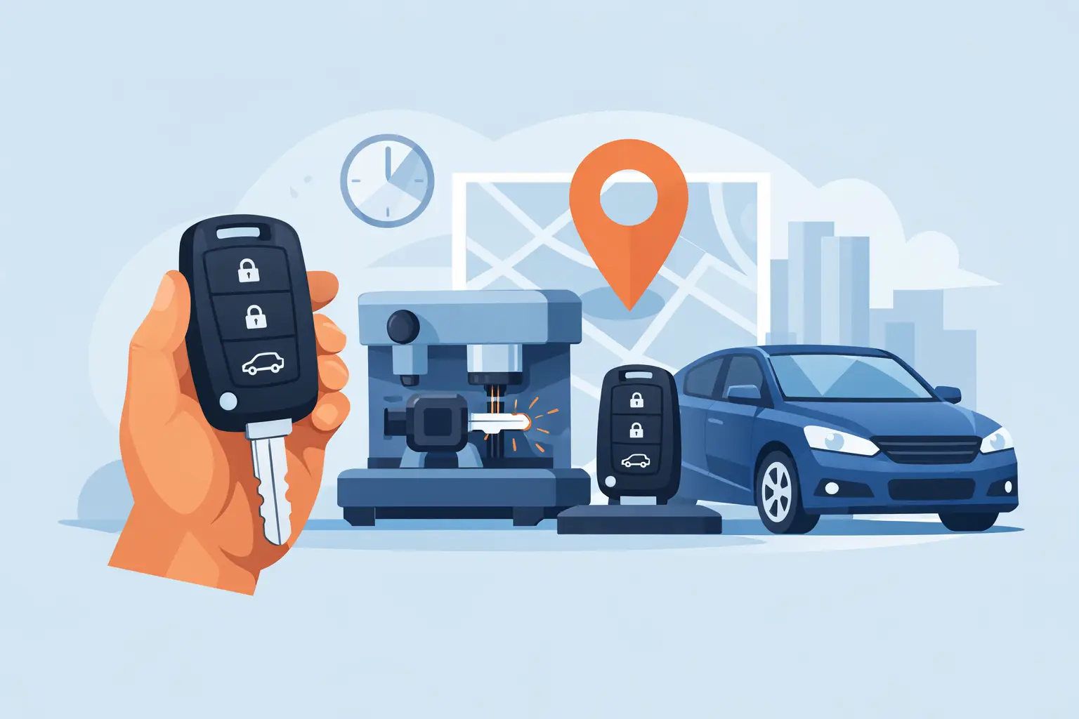 Get a Spare Car Key Made Near Me Fast