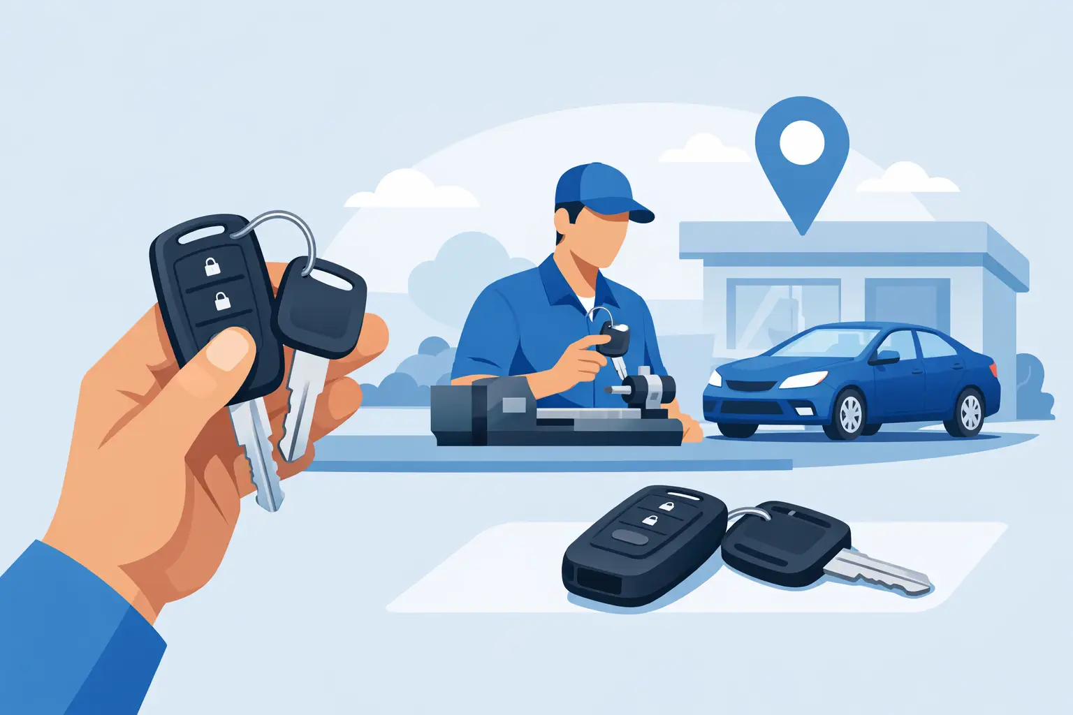 Get a Spare Car Key Made Near Me Fast