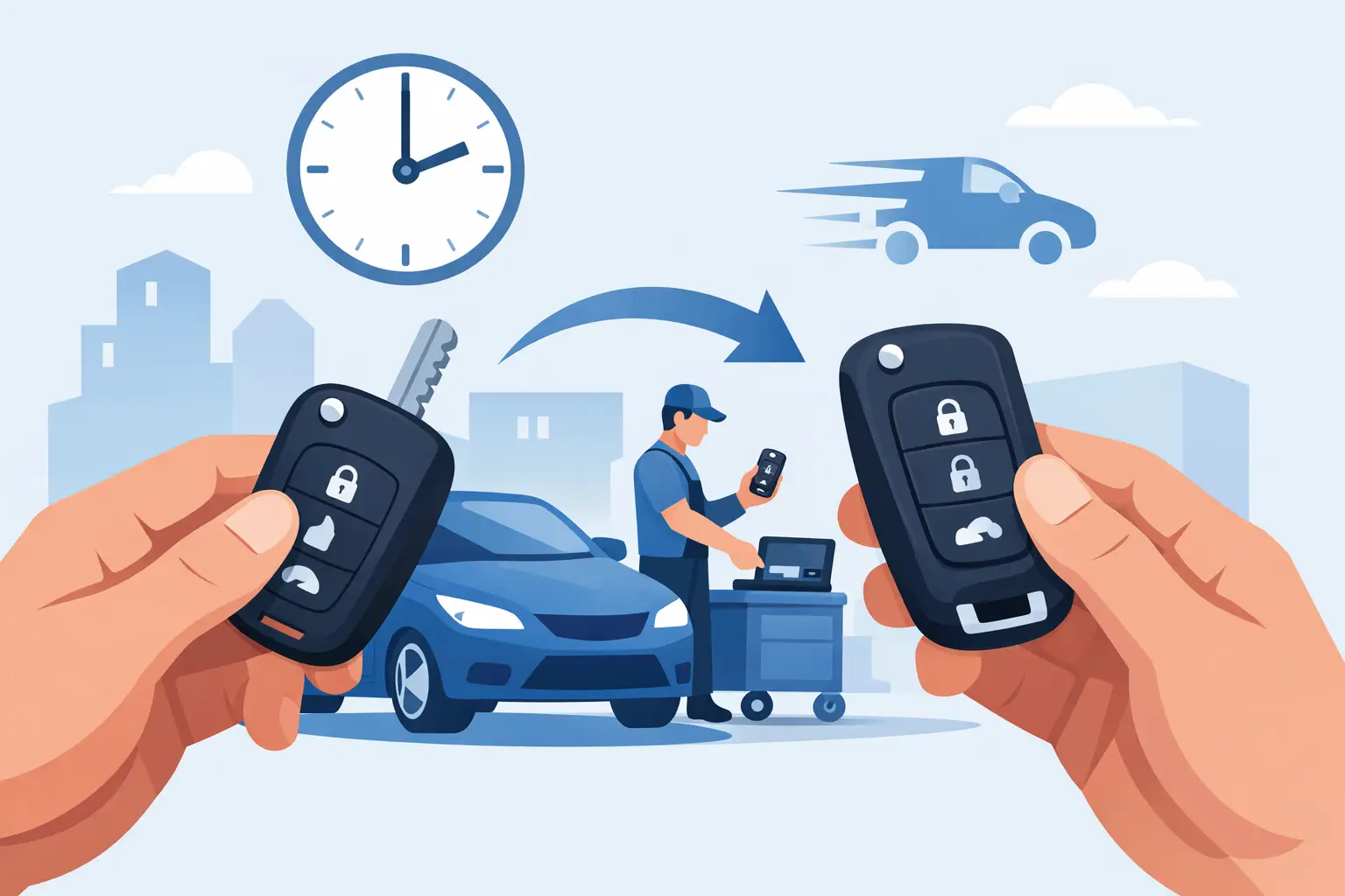 Same Day Car Key Fob Replacement Fast
