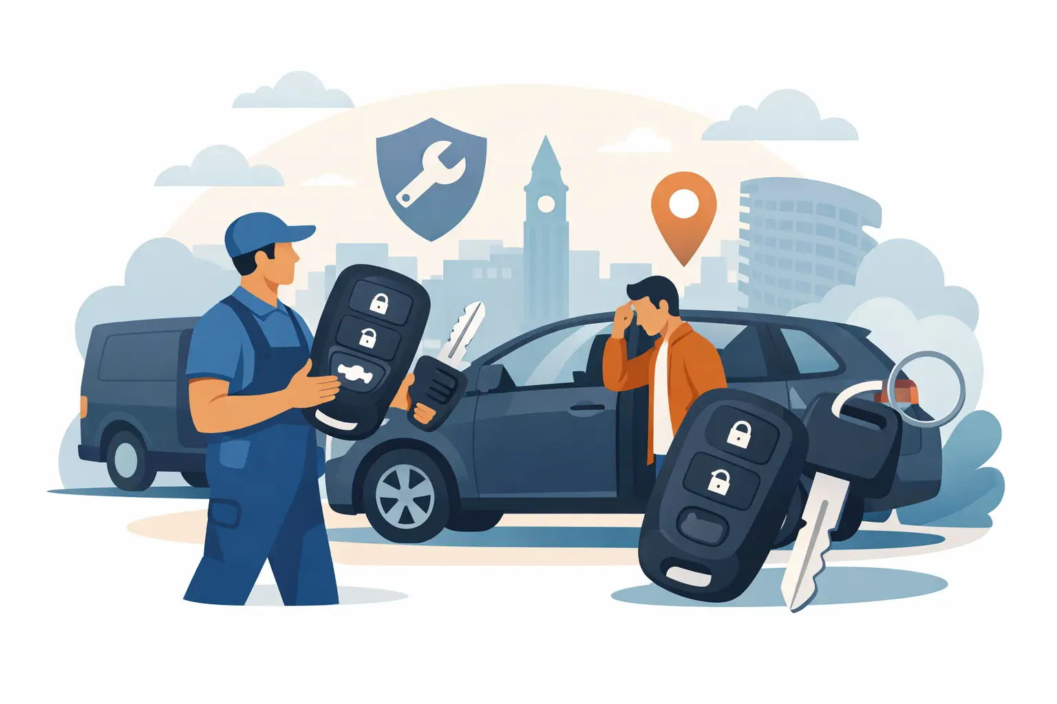 Auto Locksmith Birmingham: Fast Car Key Help