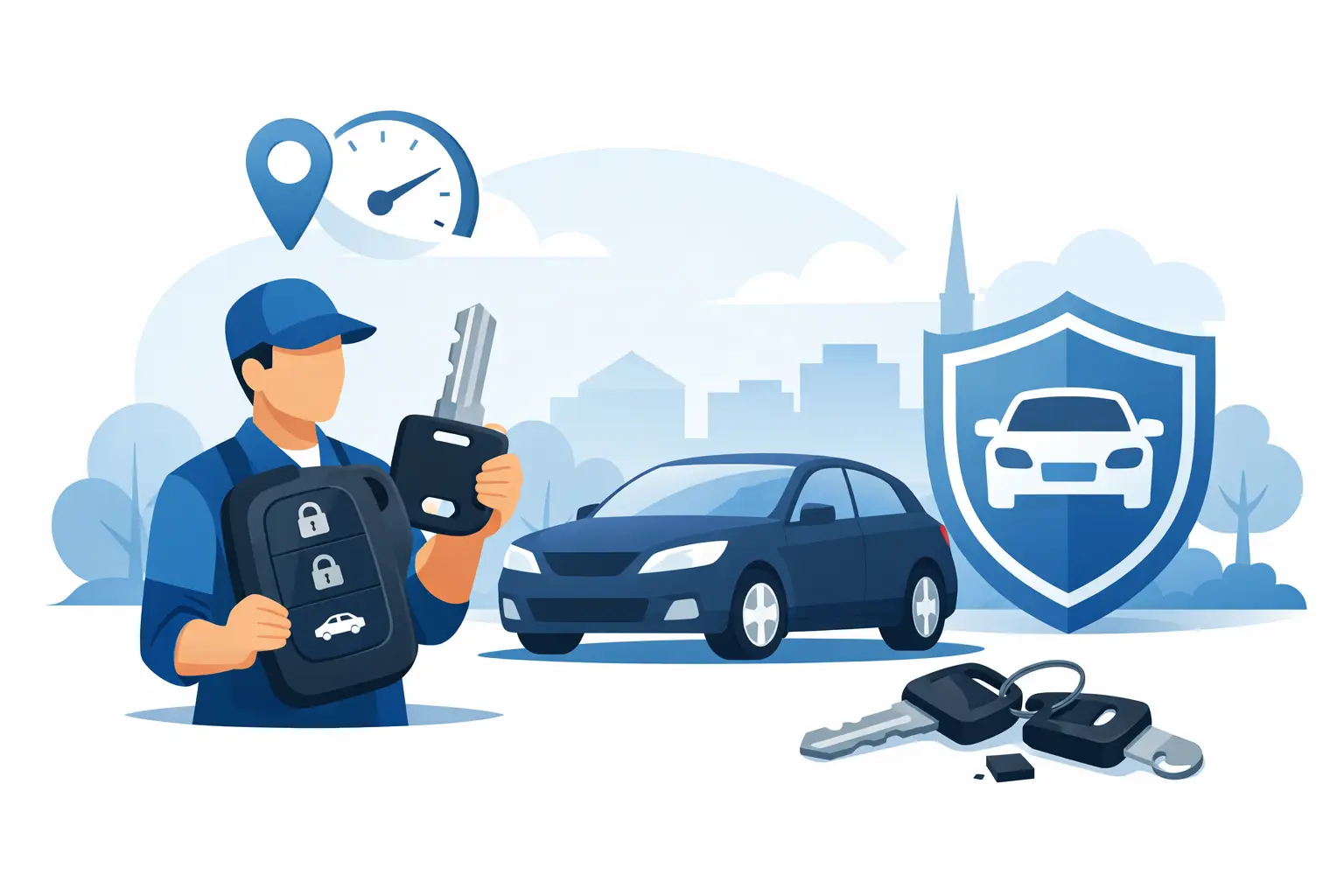 Auto Locksmith Coventry: Fast Car Key Help