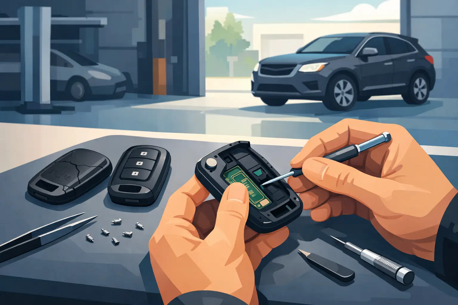 Car Key Fob Shell Replacement Explained