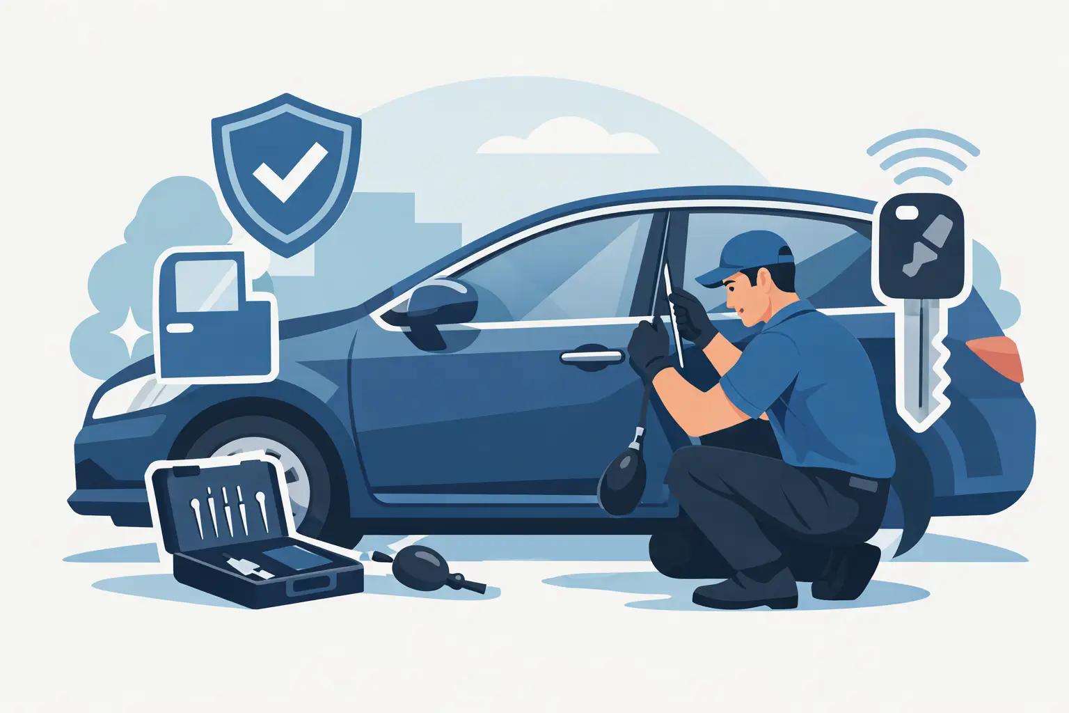 Damage Free Car Unlocking Done Right