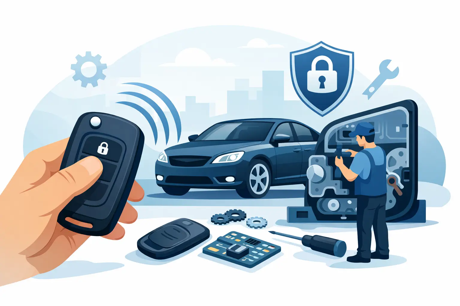 Remote Central Locking Repair Explained