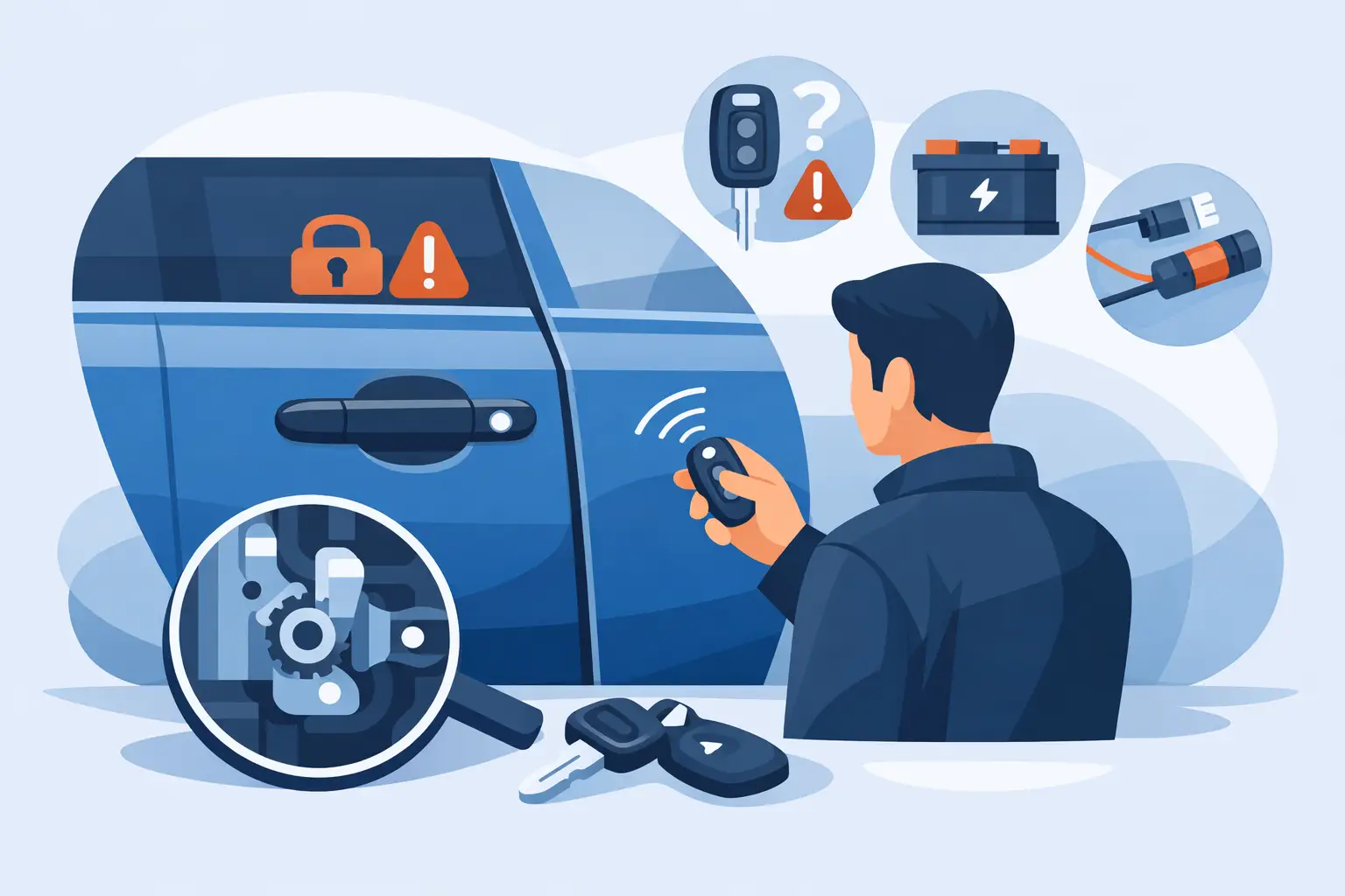 Car Door Wont Unlock? What to Check First