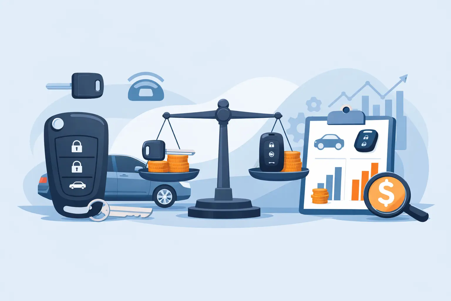 Car Key Service Cost Comparison