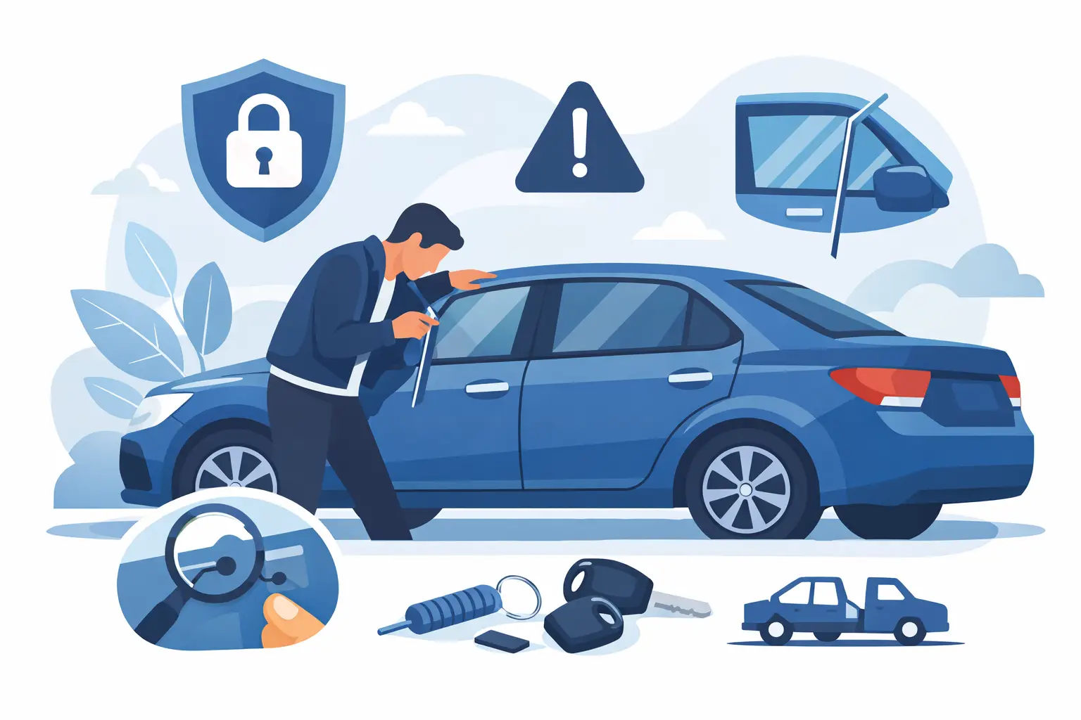 How to Open a Locked Car Safely