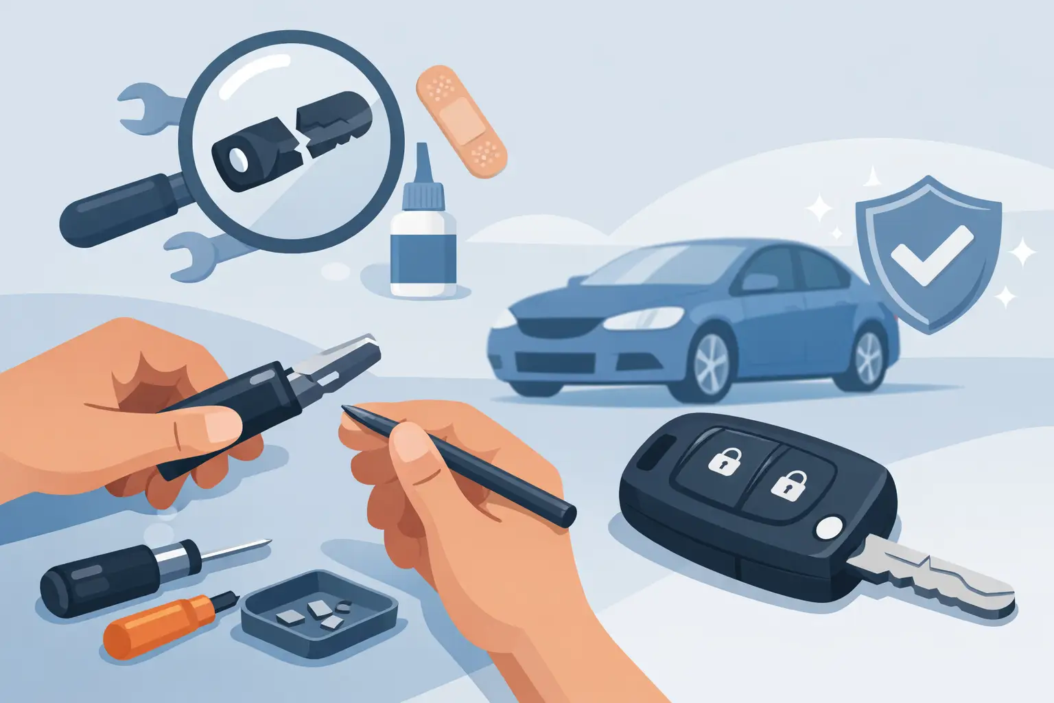 How to Fix Snapped Car Key Without More Damage