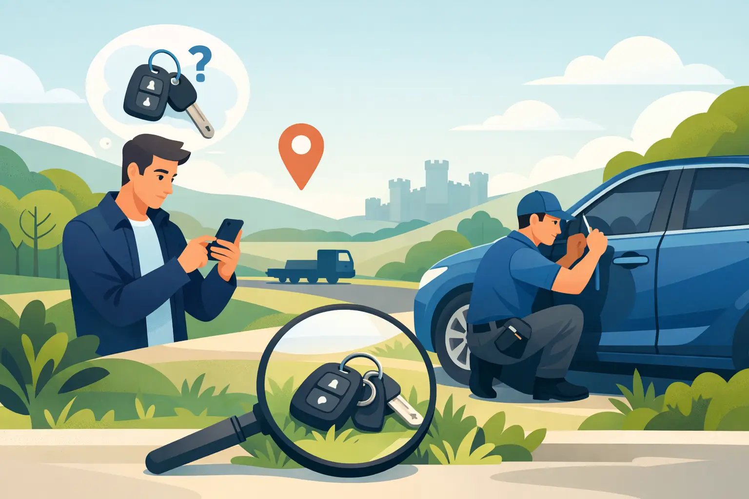 Warwickshire Lost Car Key Service When It Counts