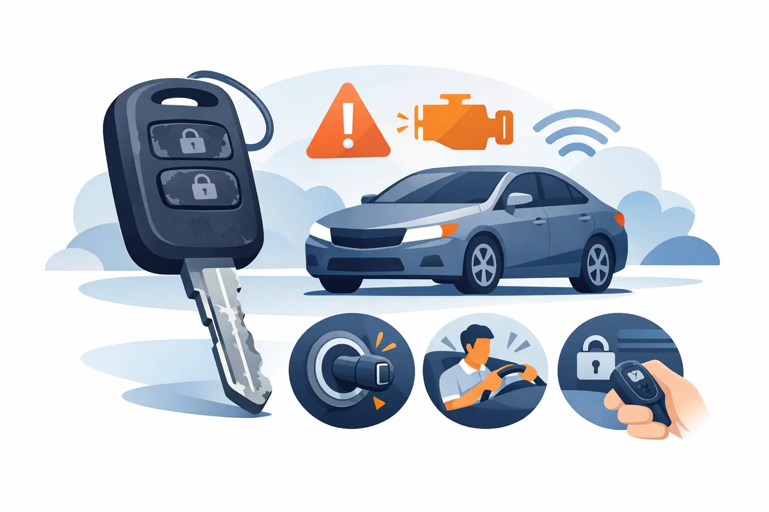 7 Worn Car Key Symptoms You Shouldn’t Ignore