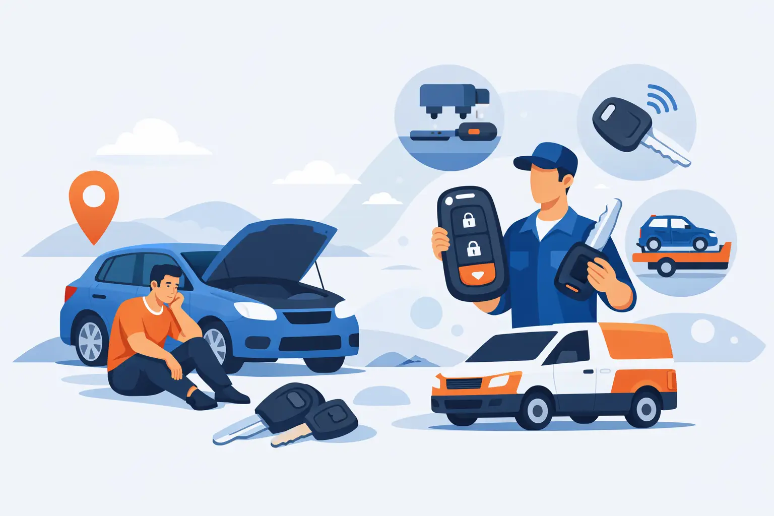 Car Key Services Explained for Stranded Drivers