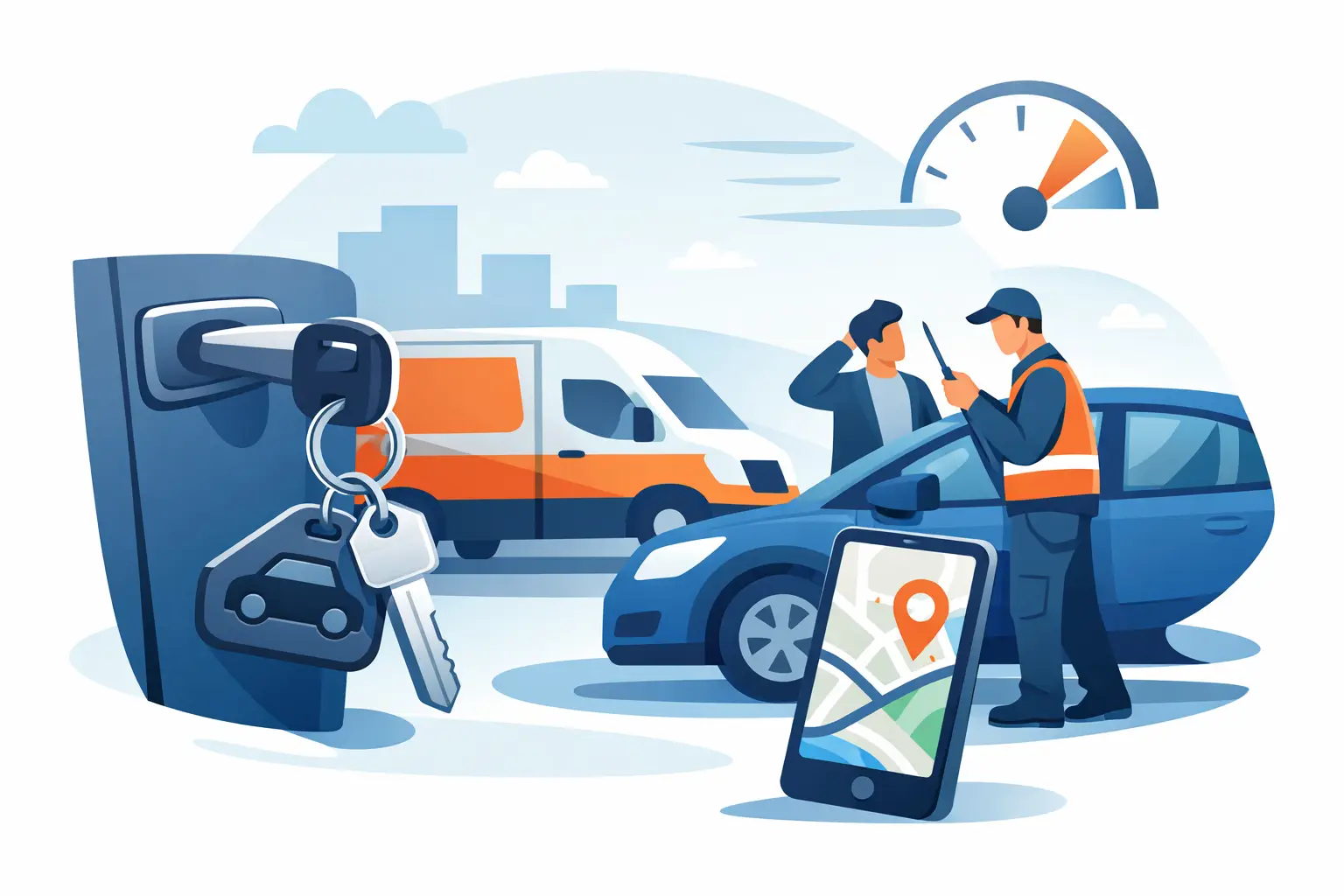 Vehicle Lockout Assistance Near Me, Fast