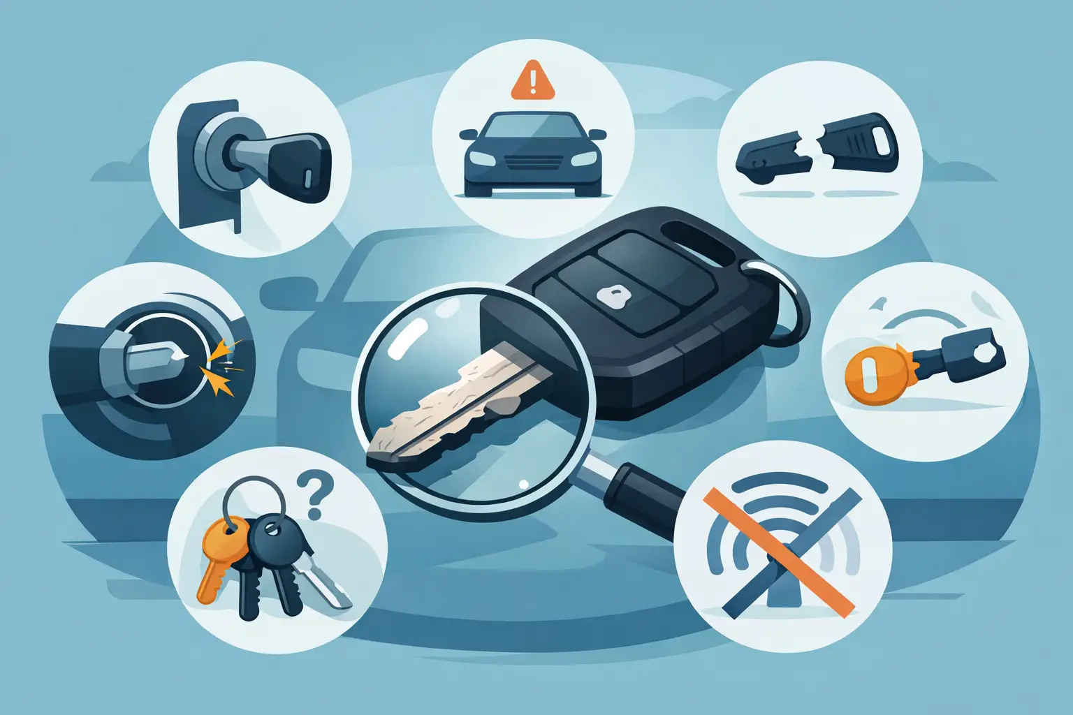 What Causes Car Key Wear? 7 Problems to Watch