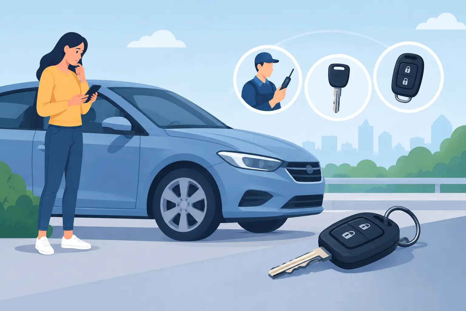 Best Emergency Car Key Solutions When You’re Stuck