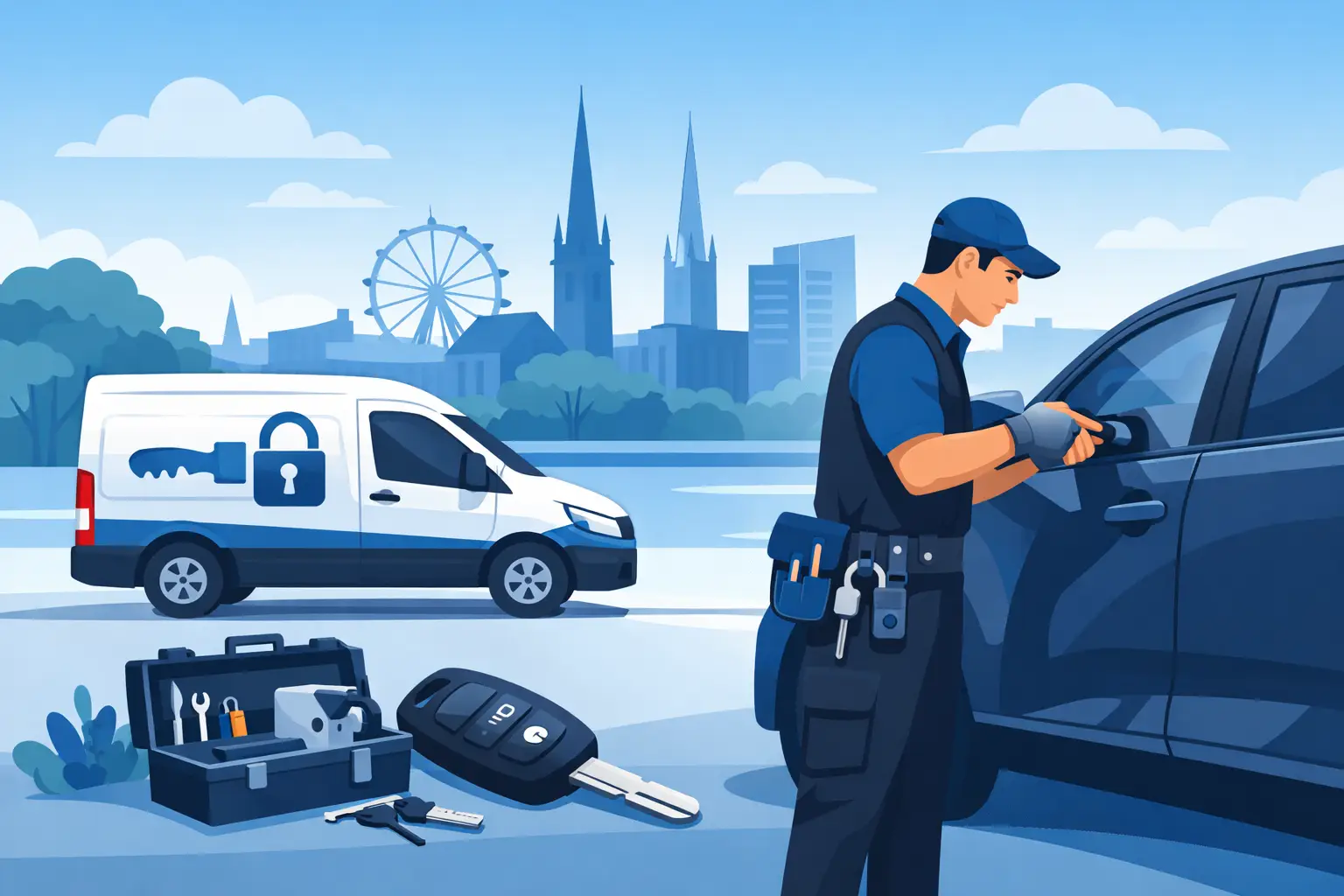Best Rated Mobile Auto Locksmith in Coventry