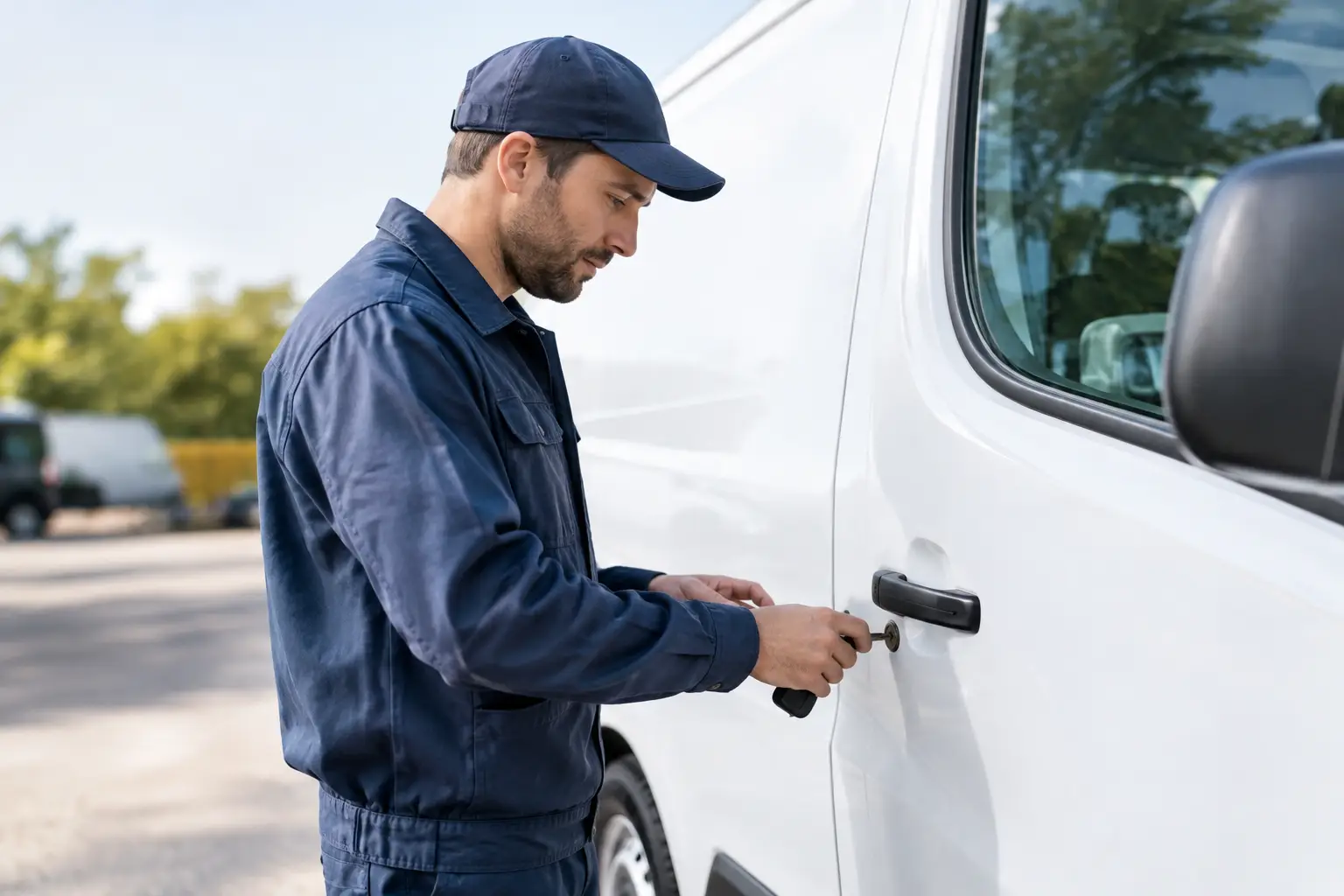 Locksmith for Work Vans When the Job Cannot Wait